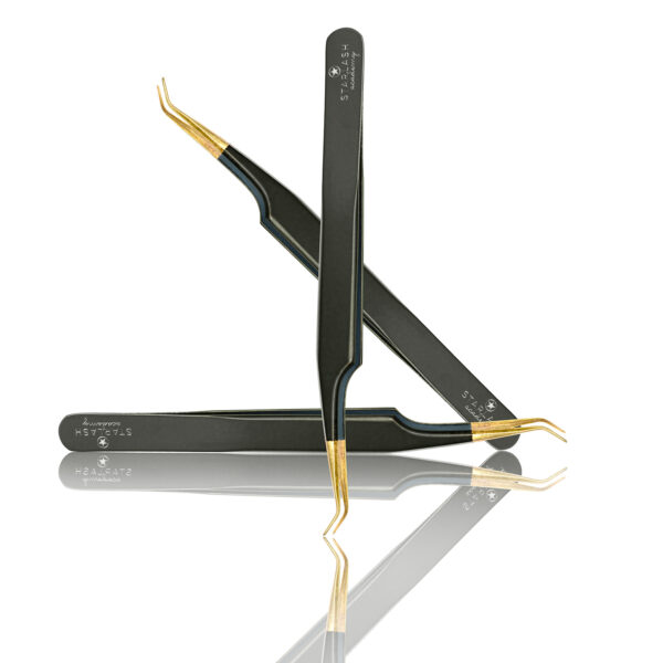 Tweezer Slim 45 Black-Gold