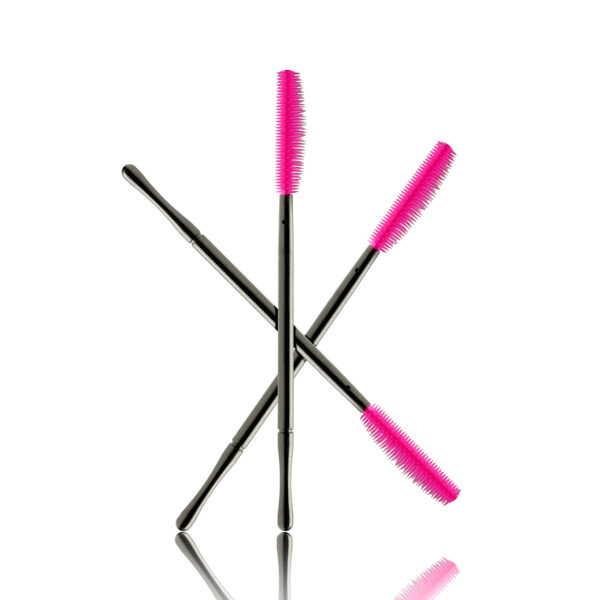 Silicone eyelash brushes