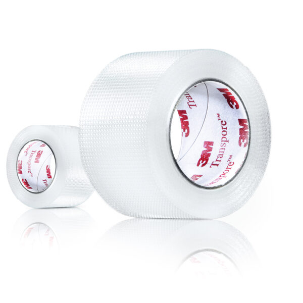 Transpore tape 2.5cm for the separation of the lower eyelashes 3M