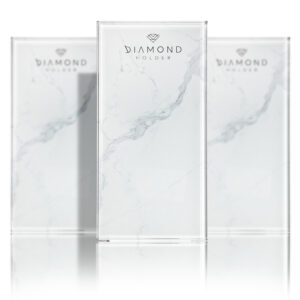 Lash Holder white marble