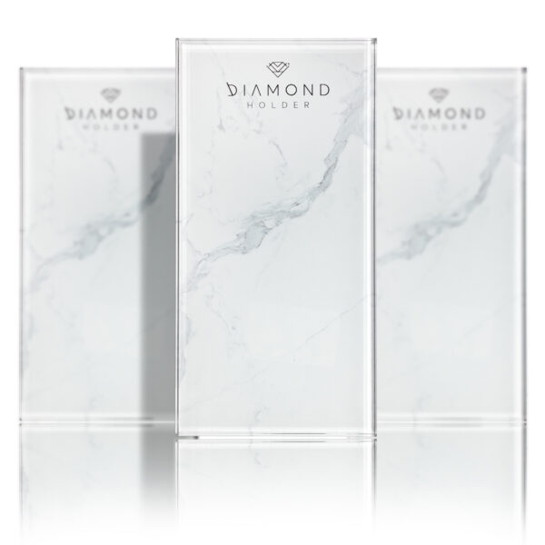 Lash Holder white marble