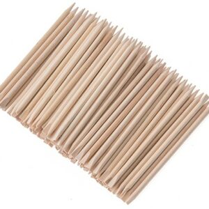 Wooden Sticks For Manicure Pedicure 100 pcs