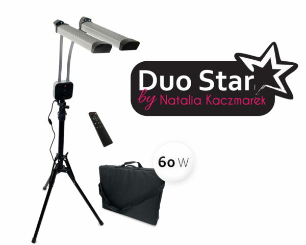 Cosmetic lamp Duo STAR LED 60 W + Remote