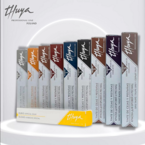 Thuya argan-keratin dye for eyebrows and eyelashes