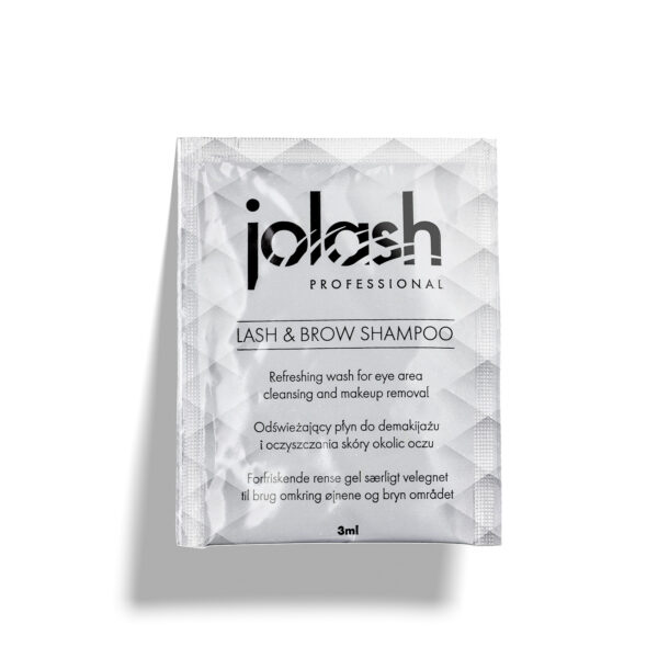 Jolash eyelash shampoo in 3 ml sachets