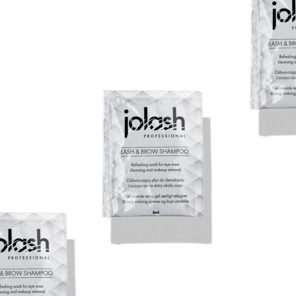 Jolash eyelash shampoo in 3 ml sachets