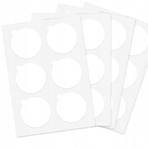 STICKERS/PADS Paper for glue Large 5cm