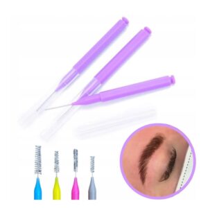 Nano Eyebrow Lamination Brushes 4 pcs.