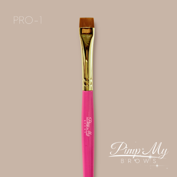 Pędzel do brwi prosty Pimp My Brows PRO – 1 Pimp My Lashes