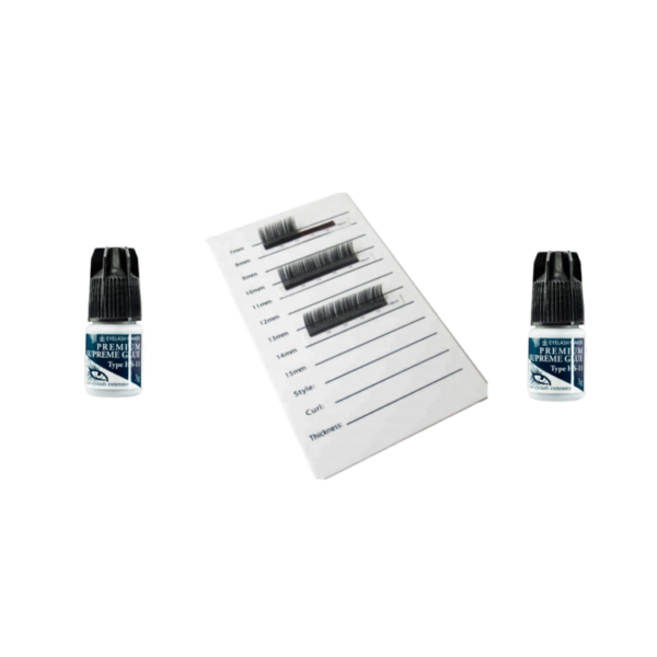 2 pieces of HS-11 Eyelash Glue + White Holder FREE