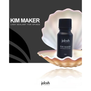 Kim Maker - preparation for creating eyelash beams Jolash