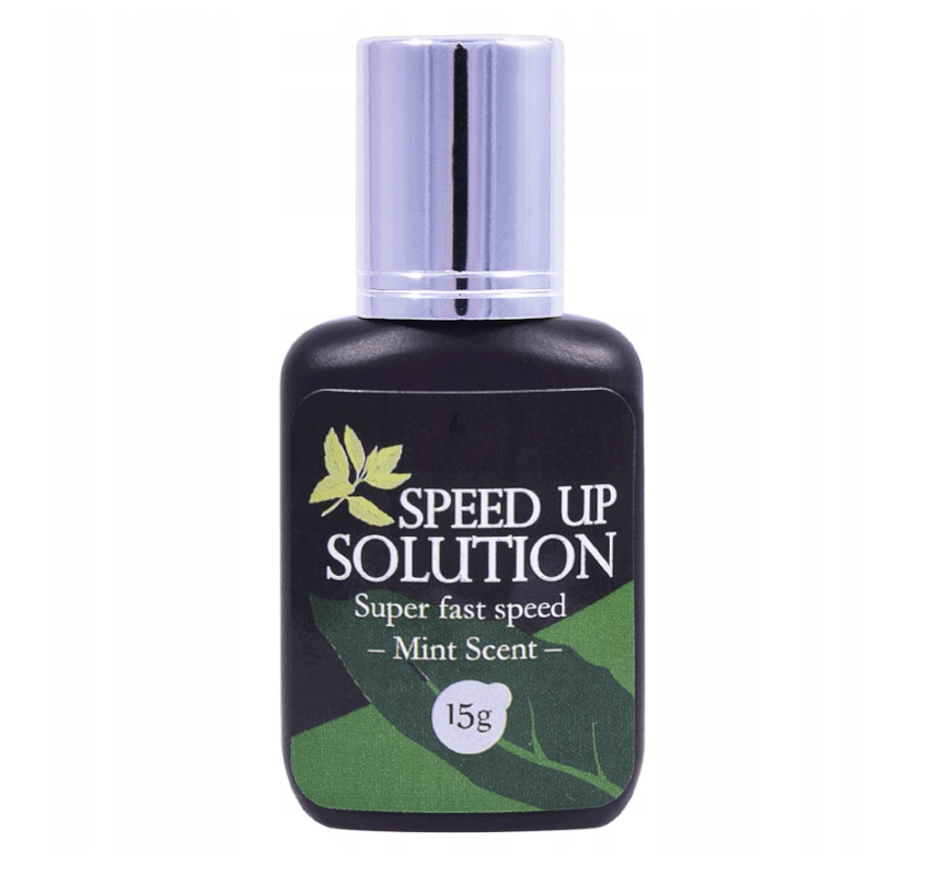 Speed up Przyspieszacz kleju do rzęs 15ml Miętowy Bardzo szybki