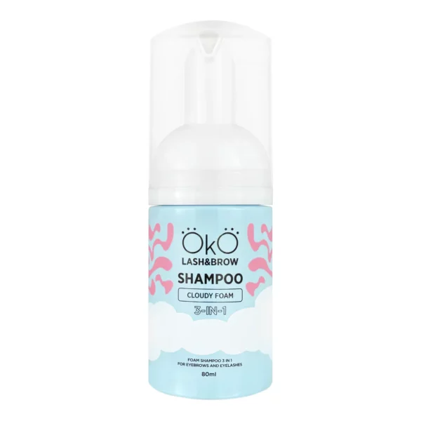 Szampon w piance 3 w 1 do brwi i rzęs OkO 80 ml