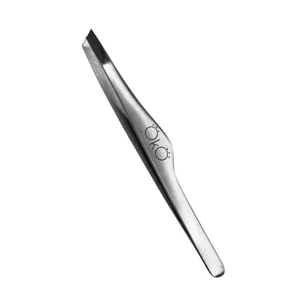 Tweezer pęseta do brwi skośna 01 OkO