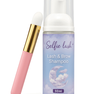 Szampon do rzęs Selfielash 50ml + Pędzel do mycia rzęs Gratis