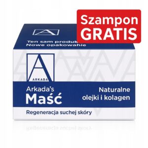 ARKADA MAŚĆ NA POPĘKANĄ SKÓRĘ STÓP 70G+ szampon Gratis