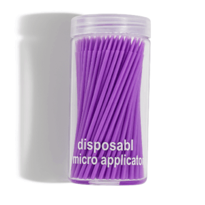 MIKRO APLIKATORY DO RZĘS mikroszczoteczki 10 cm 2,5 mm TUBA 100S ZT