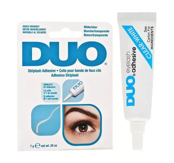 Klej do sztucznych rzęs DUO Striplash Adhesive Clear Ardell bezbarwny 7 g Klej do sztucznych rzęs DUO Striplash Adhesive Clear Ardell bezbarwny 7 g